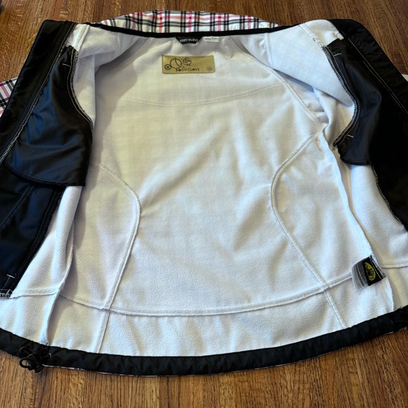 Body Glove Ski / Snowboard Jacket Size Medium Hot Pink / White / Black Plaid - Picture 5 of 16